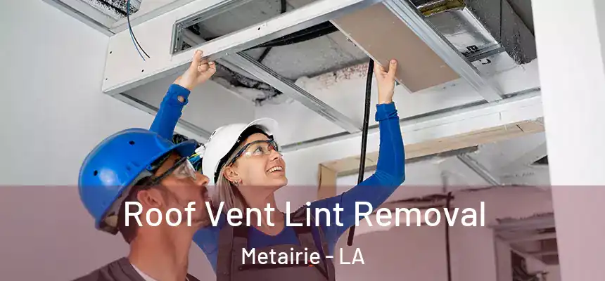  Roof Vent Lint Removal Metairie - LA